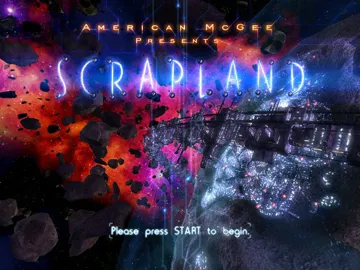 American McGee Presents Scrapland (USA) screen shot title